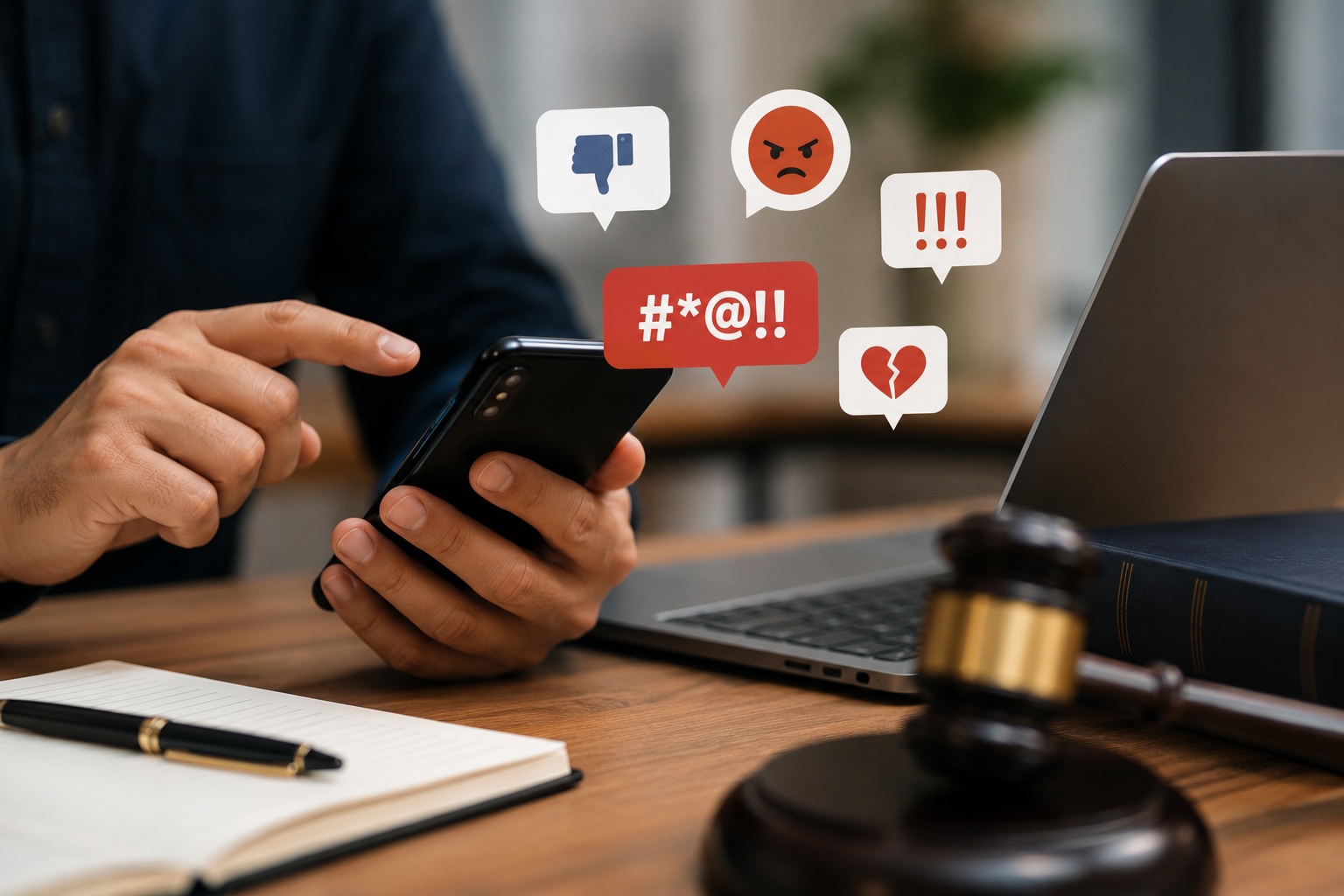 Diffamazione online e sui social: quando si configura il reato