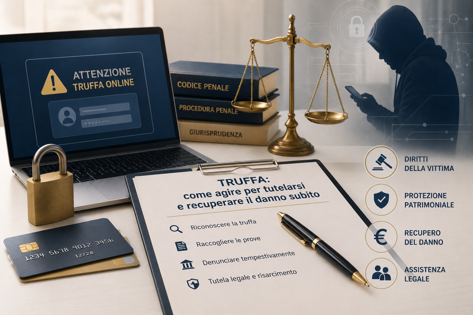 Truffa: come agire per tutelarsi e recuperare il danno subito